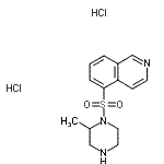 CAS#: 140663-38-3， 5-[(2-Methyl-1-Piperazinyl)Sulfonyl]Isoquinoline Dihydrochloride