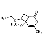 CAS#: 140695-63-2， 7-Ethoxy-6-Methoxy-4-Methyl-3-Oxabicyclo[4.2.0]Oct-4-En-2-One