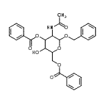 CAS#: 141019-70-7， Benzyl 2-Acetamido-3,6-Di-O-Benzoyl-2-Deoxyhexopyranoside