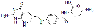 CAS#: 141397-59-3， (2S)-5-Amino-2-[[4-[(2-Amino-4-Oxo-5,6,7,8-Tetrahydro-1H-Pyrido[5,6-e]Pyrimidin-6-Yl)Methylamino]Benzoyl]Amino]Pentanoic Acid