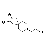 CAS#: 141529-06-8， 2-(4,4-Diethoxy-1-Piperidinyl)Ethanamine