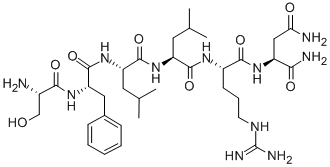 CAS#: 141923-40-2， L-Seryl-L-Phenylalanyl-L-Leucyl-L-Leucyl-L-Arginyl-L-Aspartamide