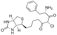 CAS 登录号：142009-30-1， 5-[(3aR,6S,6aS)-2-氧代-1,3,3a,4,6,6a-六氢噻吩并[3,4-d]咪唑-6-基]-N-[(2R)-4-氯-3-氧代-1-苯基丁烷-2-基]戊酰胺