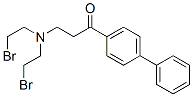 CAS#: 142058-13-7， 3-(Bis(2-Bromoethyl)Amino)-1-(4-Phenylphenyl)Propan-1-One