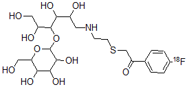 CAS#: 142154-94-7， N-Lactitol-S-((18F)Fluorophenacyl)Cysteamine