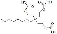 CAS 登录号：142181-63-3， 3,3-二(2-羧基氧基乙基)十一烷基氢碳酸酯