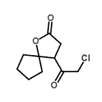 CAS#: 142183-74-2， 4-(Chloroacetyl)-1-Oxaspiro[4.4]Nonan-2-One