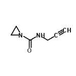 CAS#: 142238-08-2， N-(2-Propyn-1-Yl)-1-Aziridinecarboxamide