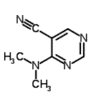 CAS#: 14246-91-4， 4-(Dimethylamino)-5-Pyrimidinecarbonitrile