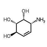 CAS#: 142796-97-2， (1R,2S,3R,6R)-6-Aminocyclohex-4-Ene-1,2,3-Triol
