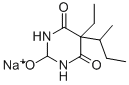 CAS 登录号：143-81-7， 5-(仲-丁基)-5-乙基巴比妥酸钠