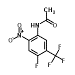 CAS#: 143151-01-3， N-[4-Fluoro-2-Nitro-5-(Trifluoromethyl)Phenyl]Acetamide