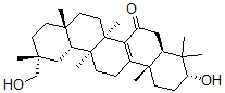 CAS#: 143183-47-5， (3R,4aR,6aS,6bS,8aS,11R,12aR,14bS)-3-Hydroxy-11-(Hydroxymethyl)-4,4,6a,6b,8a,11,14b-Heptamethyl-2,3,4a,5,7,8,9,10,12,12a,13,14-Dodecahydro-1H-Picen-6-One