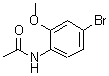 structure of CAS# 143360-01-4, N-(4-Bromo-2-Methoxyphenyl)Acetamide;MFCD00460756;N-(4-Bromo-2-methoxy-phenyl)-acetamide