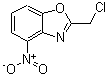 结构式 CAS# 143708-26-3, 2-(氯甲基)-4-硝基-1,3-苯并恶唑