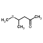 CAS#: 143764-28-7， 4-(Methylsulfanyl)-2-Pentanone