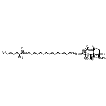 CAS#: 14391-03-8， (1R,2R,5S,8S,9S,10R,11S,12S)-5,12-Dihydroxy-11-Methyl-6-Methylene-16-Oxo-15-Oxapentacyclo[9.3.2.1<Sup>5,8</Sup>.0<Sup>1,10</Sup>.0<Sup>2,8</Sup>]Heptadec-13-Ene-9-Carboxylic Acid - N-Hexadecyl-L-Lysinamide (1:1)