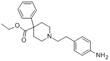 CAS#: 144-14-9， Ethyl 1-[2-(4-Aminophenyl)Ethyl]-4-Phenylpiperidine-4-Carboxylate