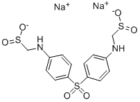 CAS#: 144-75-2， [Sulfonylbis(4,1-Phenyleneimino)]Bis-Methanesulfinic Acid Disodium Salt