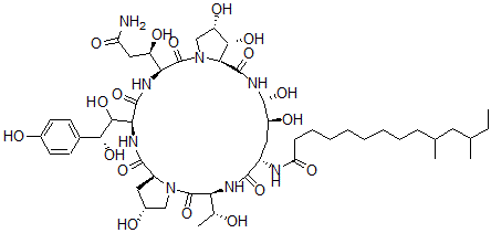 CAS#: 144087-99-0， Pneumocandin D(0)