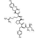 CAS#: 144525-68-8， L-Isoleucyl-L-Tyrosyl-L-Prolyl-N<Sup>5</Sup>-(Diaminomethylene)-L-Ornithyl-L-Tyrosine