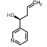 CAS#: 144635-03-0， (1S)-1-(3-Pyridinyl)-3-Buten-1-Ol