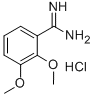 structure of CAS# 144650-01-1, 2,3-Dimethoxy-Benzenecarboximidamide;2,3-Dimethoxybenzamidine Acetic Acid;2,3-DIMETHOXY-BENZAMIDINE