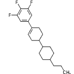CAS#: 144675-91-2， 1,2,3-Trifluoro-5-[4-(4-Propylcyclohexyl)-1-Cyclohexenyl]Benzene