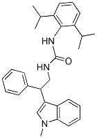 CAS#: 145131-30-2， 3-[2,6-Di(Propan-2-Yl)Phenyl]-1-[2-(1-Methylindol-3-Yl)-2-Phenylethyl]Urea