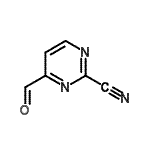 CAS 登录号：145276-04-6， 4-甲酰基-2-嘧啶甲腈