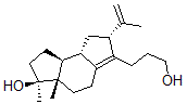 CAS#: 145458-99-7， (3S,3aS,7R,8aS,8bS)-6-(3-Hydroxypropyl)-3,3a-Dimethyl-7-Prop-1-En-2-Yl-1,2,4,5,7,8,8a,8b-Octahydro-as-Indacen-3-Ol