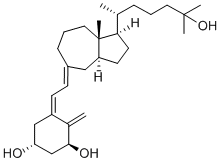 CAS#: 145459-22-9， (1R,3S,5Z)-5-[(2E)-2-[(1R,3aS,8aS)-1-[(2R)-6-Hydroxy-6-Methylheptan-2-Yl]-8a-Methyl-1,2,3,3a,4,6,7,8-Octahydroazulen-5-Ylidene]Ethylidene]-4-Methylidenecyclohexane-1,3-Diol