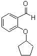 structure of CAS# 145742-38-7, 2-(Cyclopentyloxy)Benzaldehyde;2-(cyclopentyloxy)benzaldehyde;2-CYCLOHEXYLOXYPYRIDINE-3-CARBOXALDEHYDE;2-cyclopentyloxybenzaldehyde