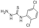 结构式 CAS# 14580-30-4, 2-(2,5-二氯苯基)-肼基硫代甲酰胺