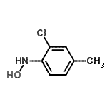 structure of CAS# 146019-40-1, 2-Chloro-N-Hydroxy-4-Methylaniline;N-(2-chloro-4-methylphenyl)hydroxylamine