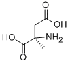 结构式 CAS# 14603-76-0, 2-甲基-D-天冬氨酸