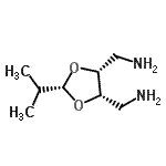 CAS#: 146092-08-2， [(2S,4R,5S)-2-Isopropyl-1,3-Dioxolane-4,5-Diyl]Dimethanamine
