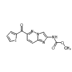 CAS#: 146233-41-2， Methyl [6-(2-Thienylcarbonyl)Imidazo[1,2-b]Pyridazin-2-Yl]Carbamate