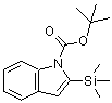 CAS#: 146337-49-7， 2-Methyl-2-Propanyl 2-(Trimethylsilyl)-1H-Indole-1-Carboxylate