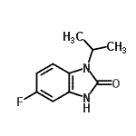 CAS 登录号：146366-01-0， 5-氟-1-异丙基-1,3-二氢-2H-苯并咪唑-2-酮