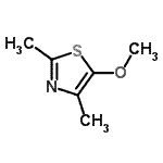 CAS#: 146604-84-4， 5-Methoxy-2,4-Dimethyl-Thiazole