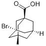structure of CAS# 14670-95-2, 3-Bromo-5-Methyl-Tricyclo[3.3.1.1(3,7)]Decane-1-Carboxylicacid;3-Bromo-5-Methyl-Adamantane-1-Carboxylic Acid;3-Bromo-5-Methyl-1-Adamantanecarboxylic Acid;3-Bromo-7-Methyl-1-Adamantanecarboxylic Acid
