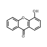 CAS#: 14686-63-6， 4-Hydroxy-9H-Xanthen-9-One
