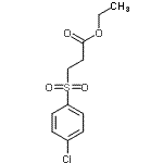 CAS#: 14725-83-8， Ethyl 3-[(4-Chlorophenyl)Sulfonyl]Propanoate