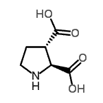 CAS#: 147332-07-8， (2S,3S)-2,3-Pyrrolidinedicarboxylic Acid