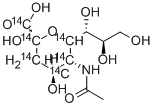CAS#: 147385-62-4， N-Acetyl-Neuraminic-6-14C Acid