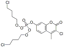 CAS#: 14745-61-0， 7-[Bis(4-Chlorobutoxy)Phosphoryloxy]-3-Chloro-4-Methyl-Chromen-2-One