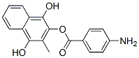 CAS#: 14748-94-8， 1,4-Dihydroxy-3-Methyl-2-Naphthyl 4-Aminobenzoate