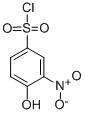 结构式 CAS# 147682-51-7, 4-羟基-3-硝基-苯磺酰氯