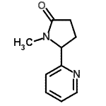 CAS#: 147732-31-8， 1-Methyl-5-(2-Pyridinyl)-2-Pyrrolidinone